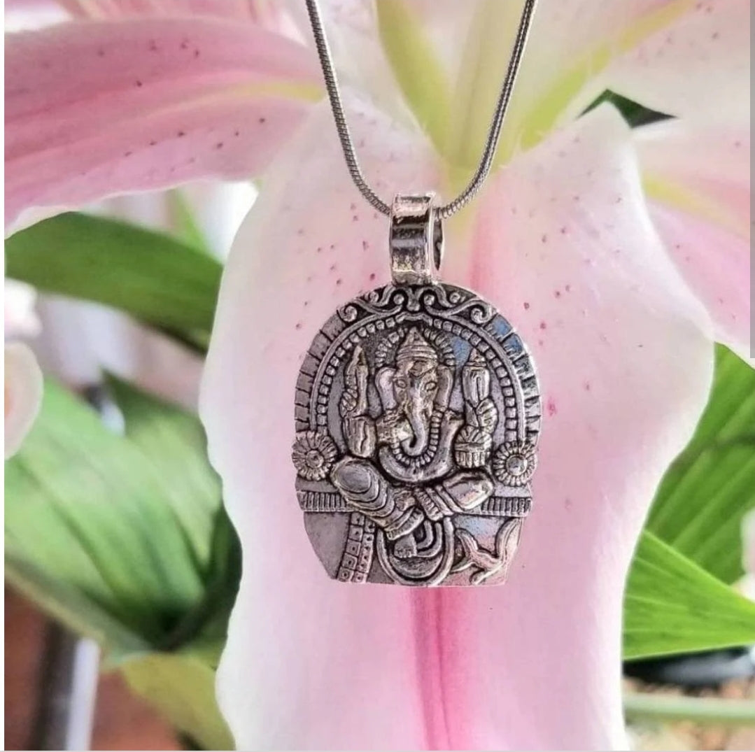 Ganesh protection necklace