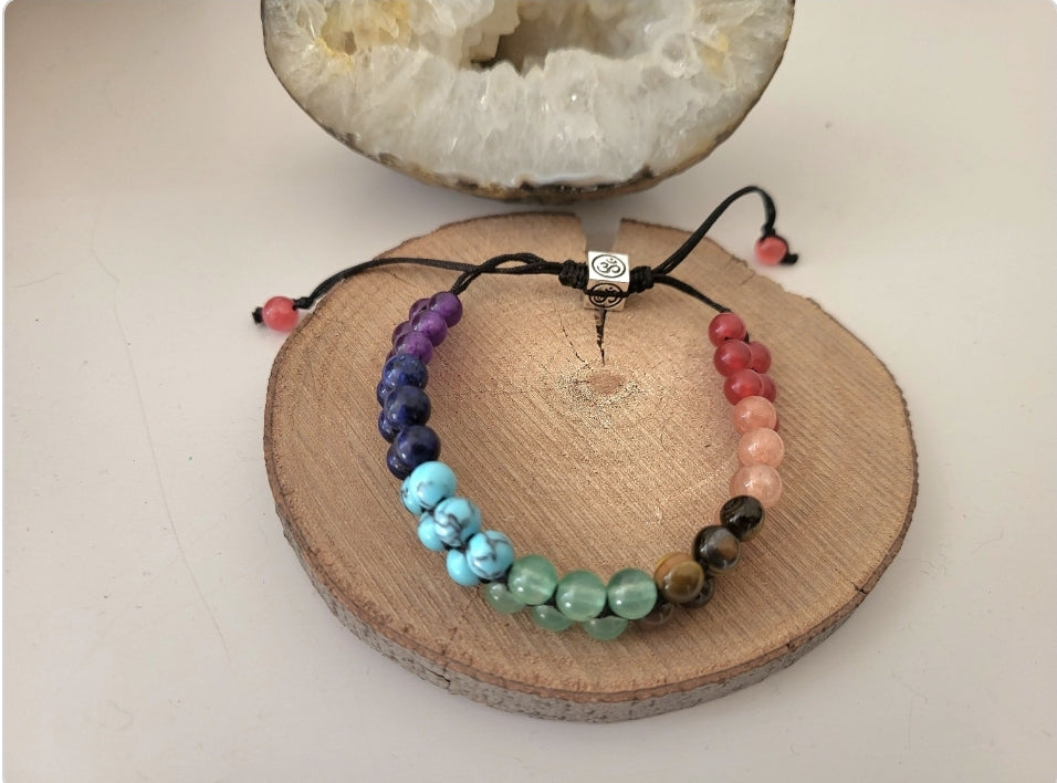 Chakra and AUM bracelet
