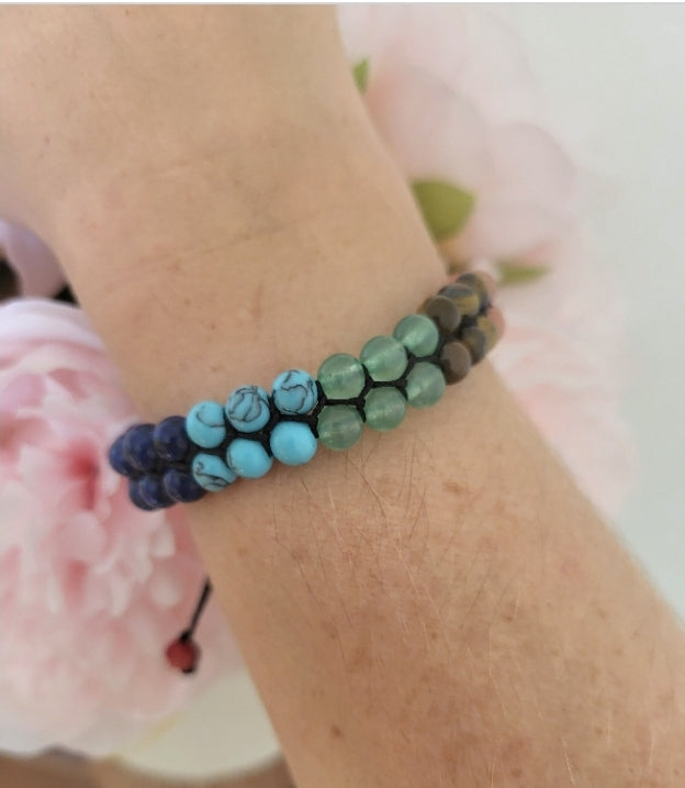 Chakra and AUM bracelet