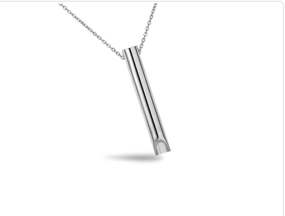 Mindful Breathing Necklace for Stress, Anxiety and Smoking Cessation