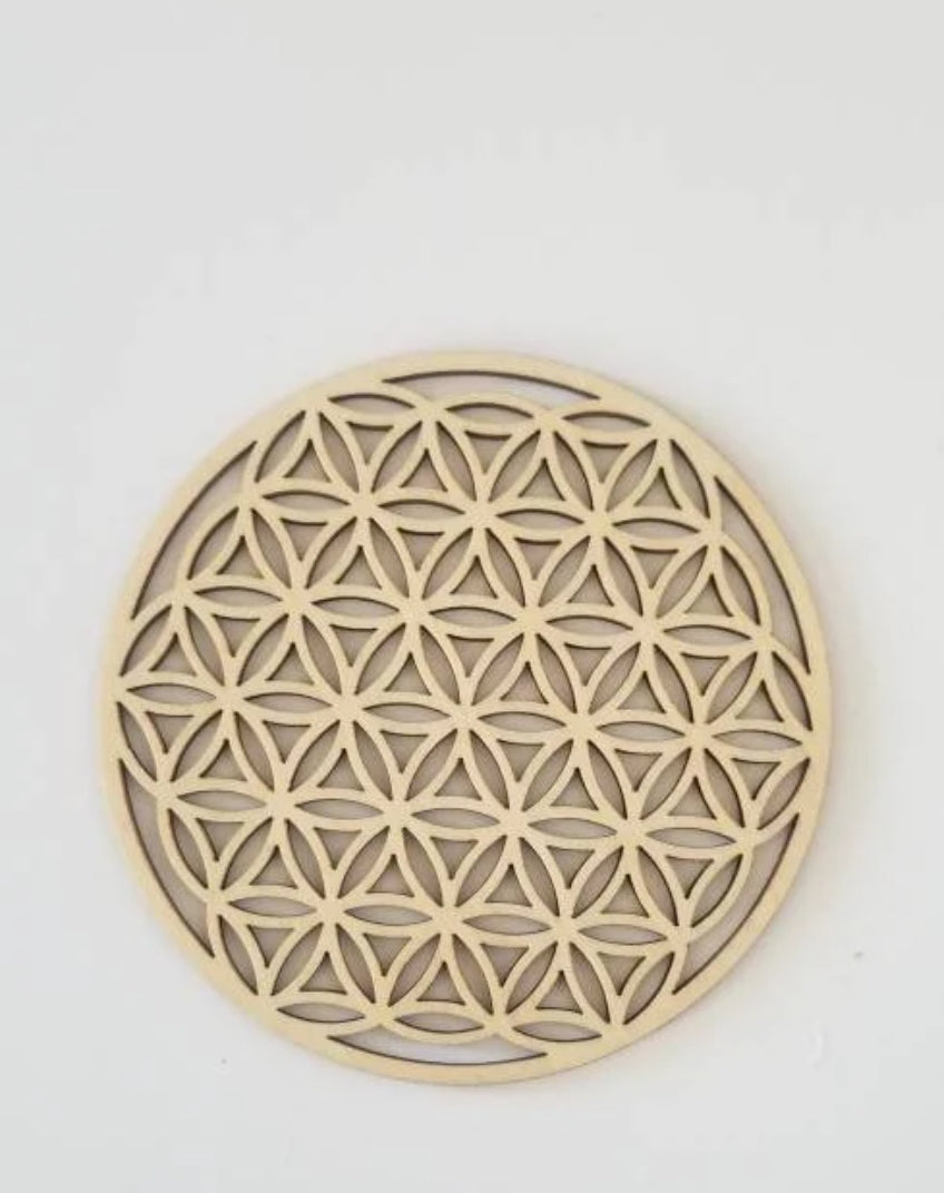 Wooden Flower of Life