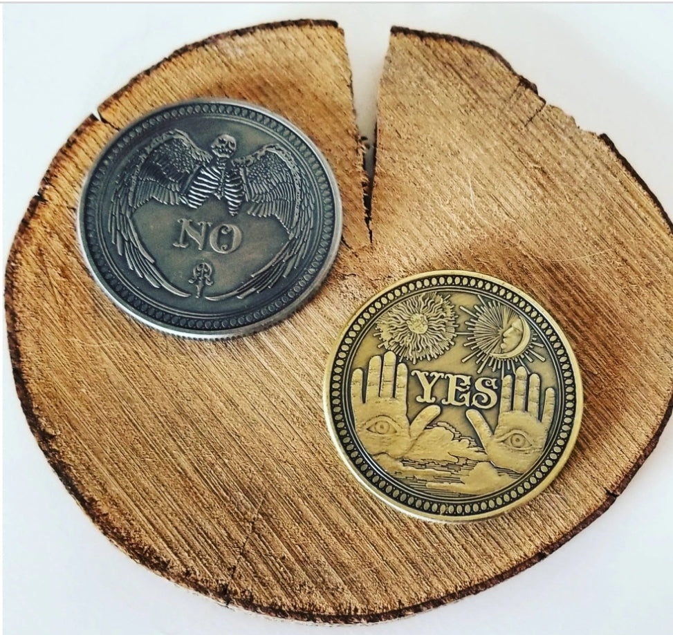 Yes/No Divination Coin
