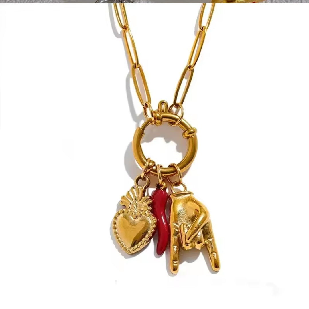 Collier porte-bonheur, chance et protection contre le mauvais œil