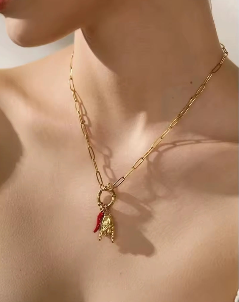 Collier porte-bonheur, chance et protection contre le mauvais œil