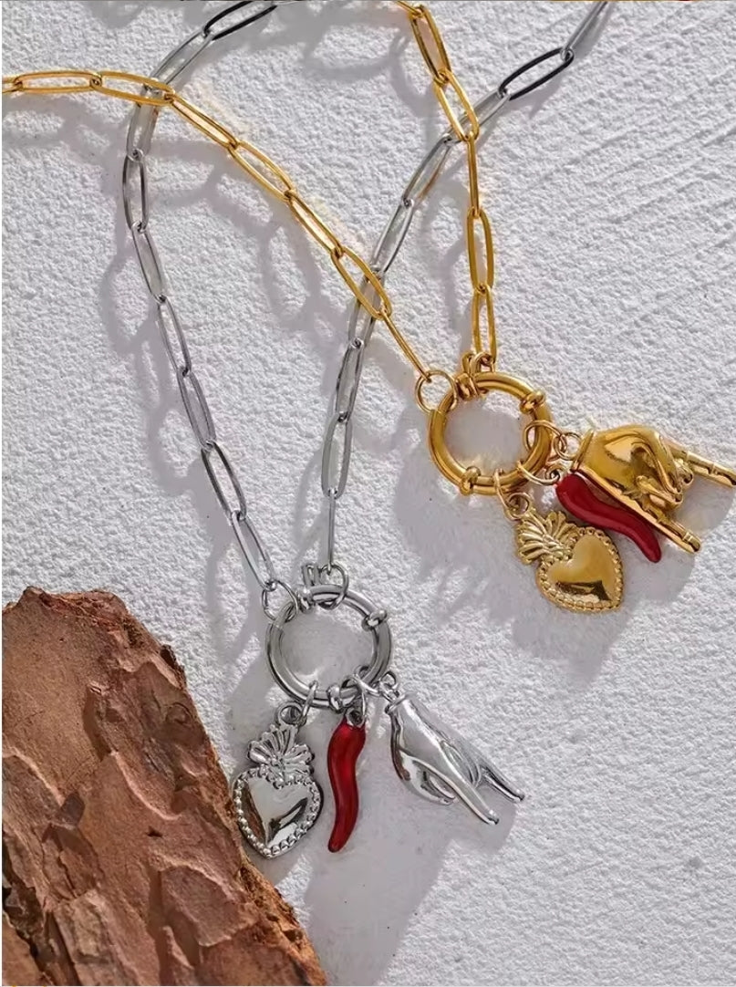 Collier porte-bonheur, chance et protection contre le mauvais œil