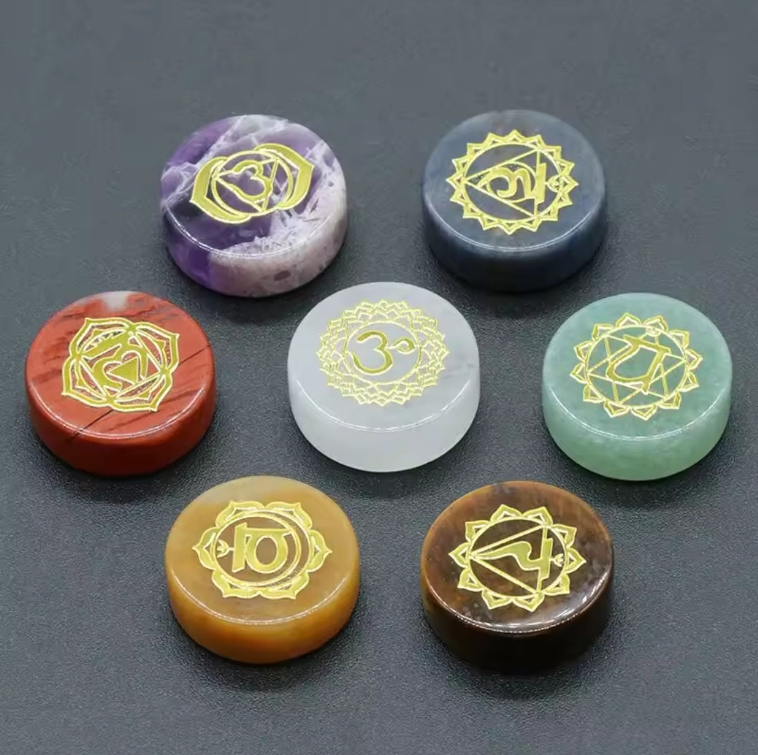Stones of the 7 chakras