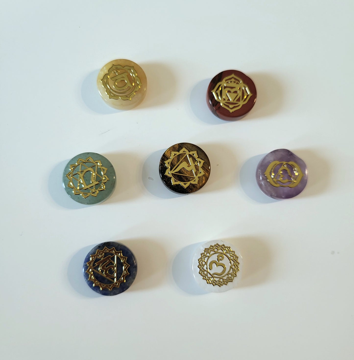 Stones of the 7 chakras