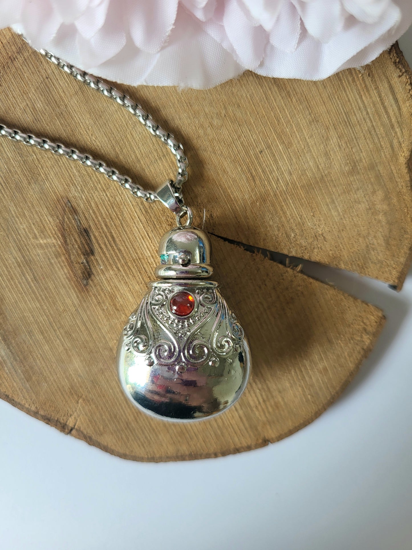 Collier flacon