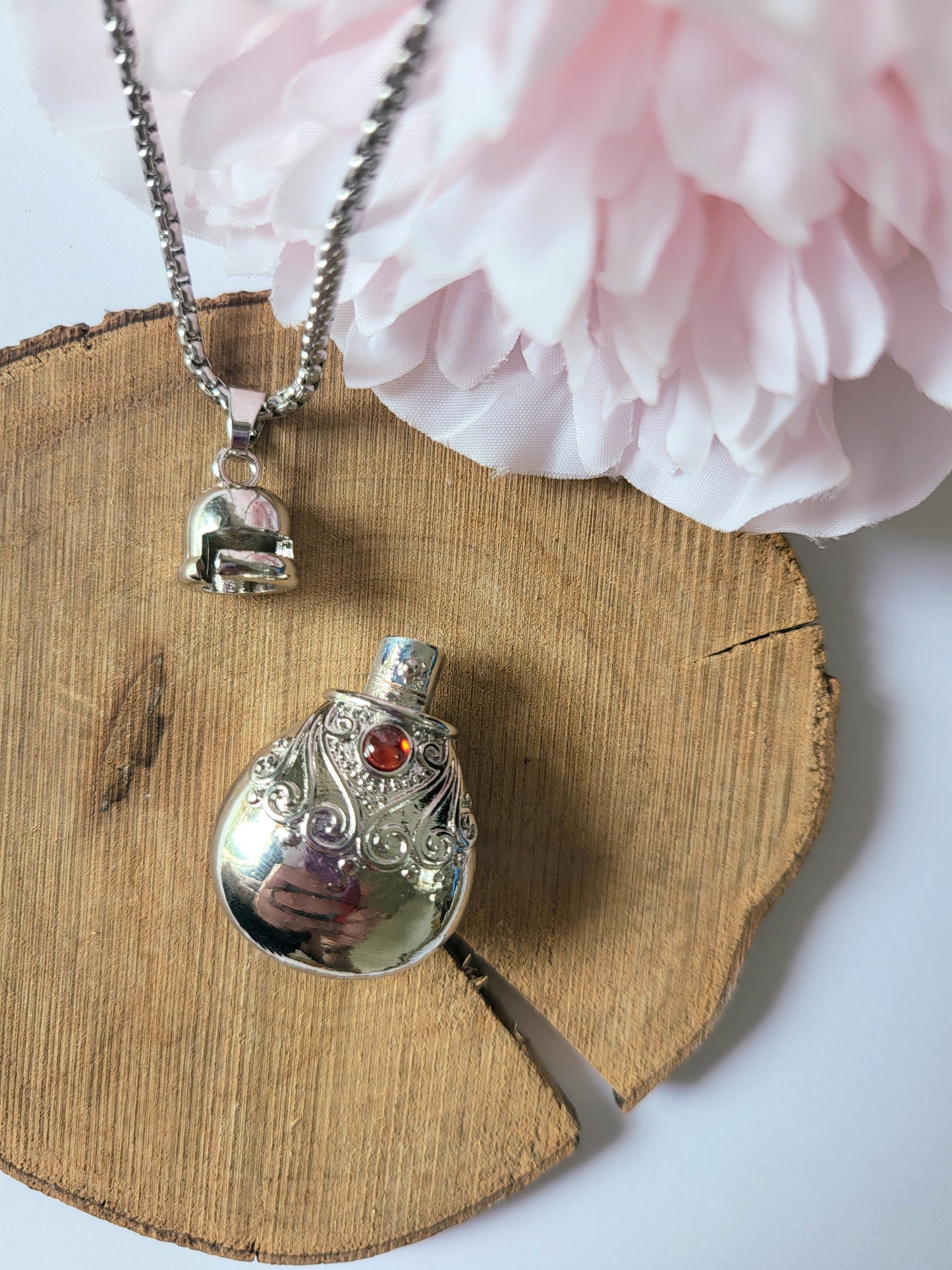 Collier flacon