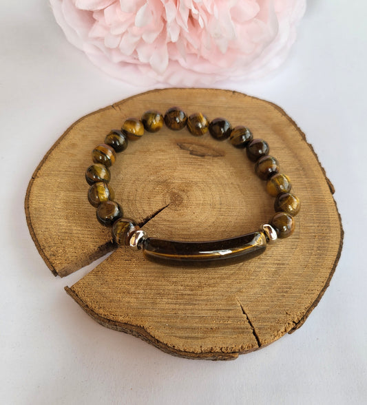 Bracelet en oeil de tigre