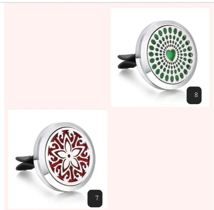 Diffuseurs d'huiles essentielles pour voiture ou ventilateur