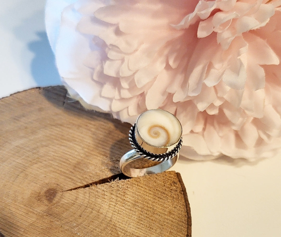 Bague réglable oeil de Sainte Lucie