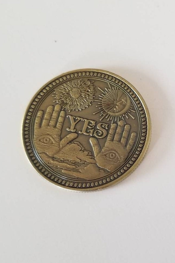 Yes/No Divination Coin