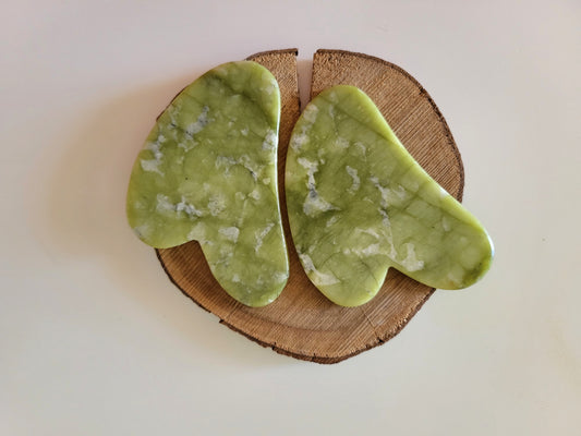 Gua sha de massage en serpentine