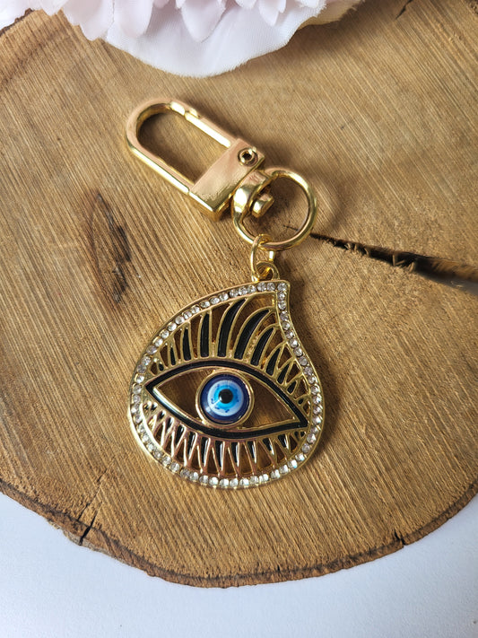 Porte-clé oeil protecteur