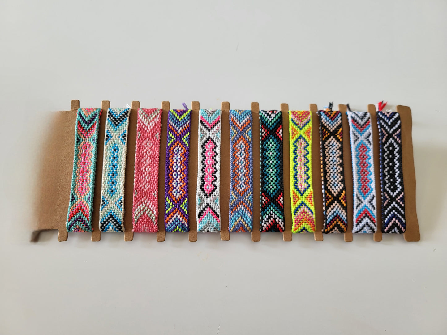 Brazilian wish bracelets with sliding clasps